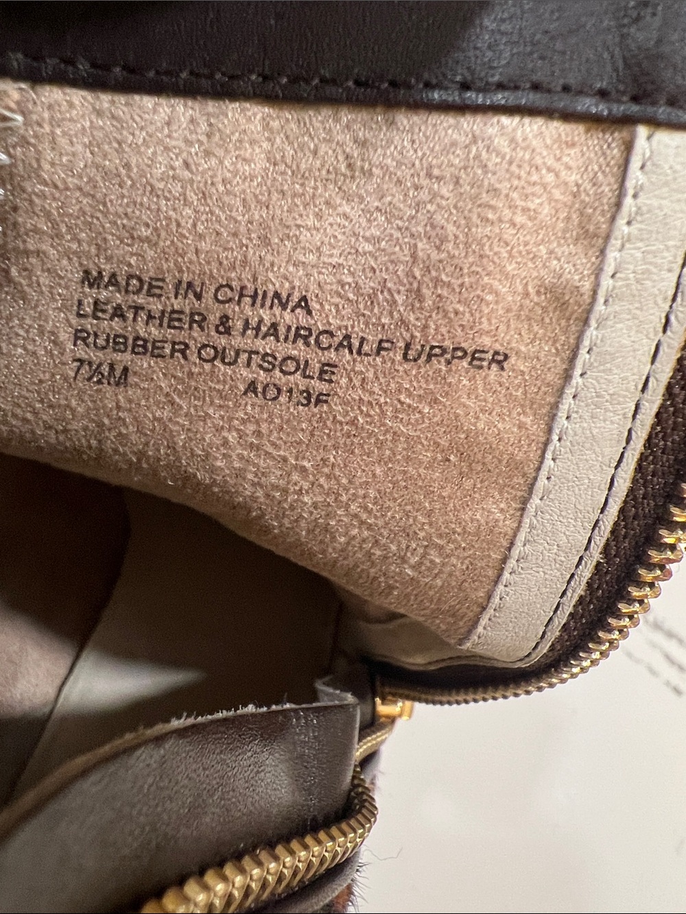 Michael Kors Brown Leather Ankle Boots with Leopard-Print Heel Panel size W 7.5 - Picture 5 of 15